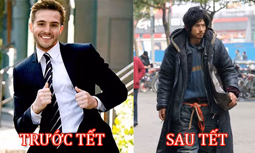 Lúc trước bảnh bao, lúc sau tàn tạ.