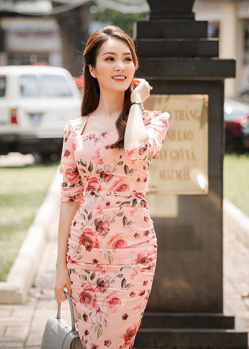 Vì không hoạt động trong showbiz, ông xã của Thụy Vân không muốn xuất hiện trước công chúng.