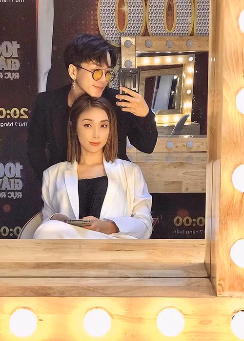 Lan Trinh và người yêu cũng không bận tâm đến những ý kiến trái chiều từ dư luận.