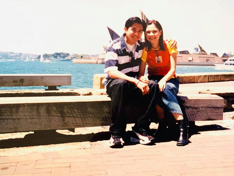 Cô từng khoe loạt ảnh thân thiết bên Đan Trường.