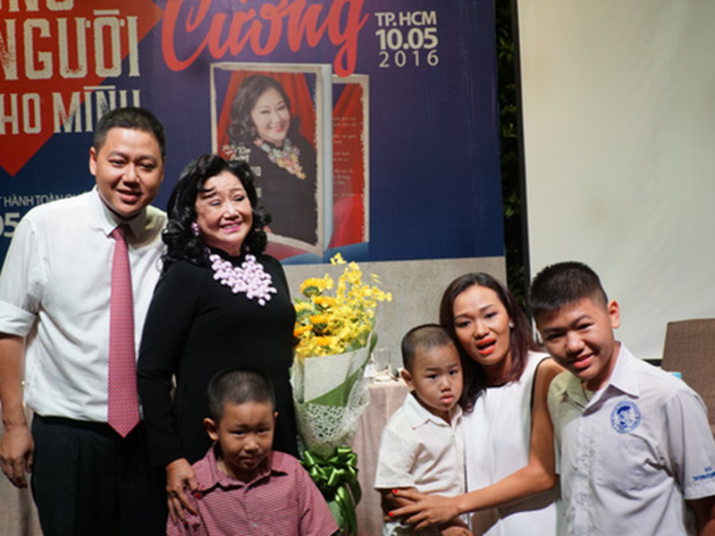 Con trai từng bị bắt cóc của nghệ sĩ Kim Cương tên Gia Vinh. Anh không hoạt động nghệ thuật. Ảnh: Gia đình Việt Nam