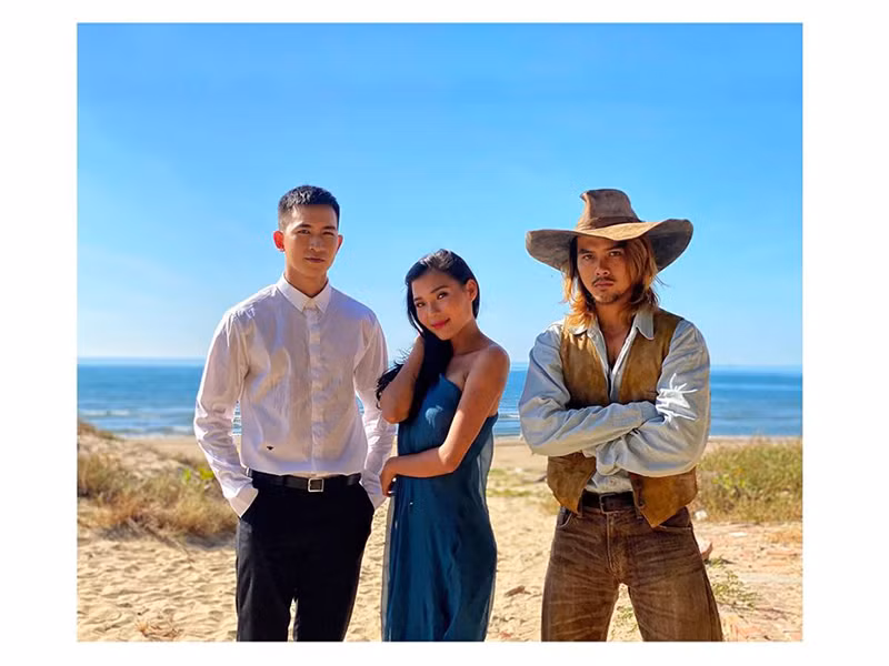 Võ Cảnh đóng cặp với Thúy Diễm trong bộ phim mới.