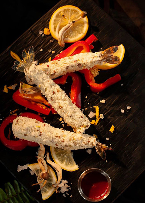 Ken khoe hình ảnh bài trí thức ăn đẹp mắt.