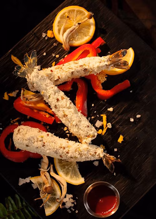 Ken khoe hình ảnh bài trí thức ăn đẹp mắt.