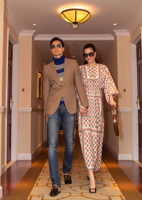 Tình cảm giữa Hồ Ngọc Hà và Kim Lý mặn nồng hơn khi cả hai đang chuẩn bị đón con chung chào đời.