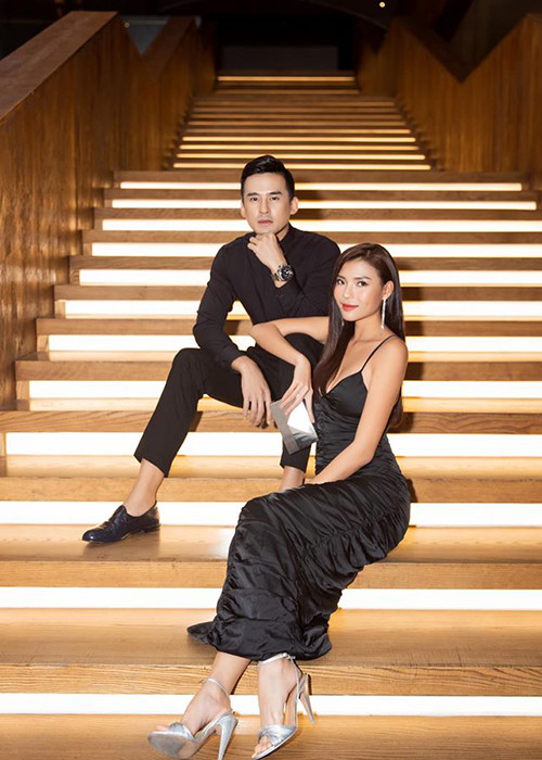 Thúy Diễm cảm thấy may mắn vì lấy được người chồng chiều chuộng, yêu thương vợ con như Lương Thế Thành.