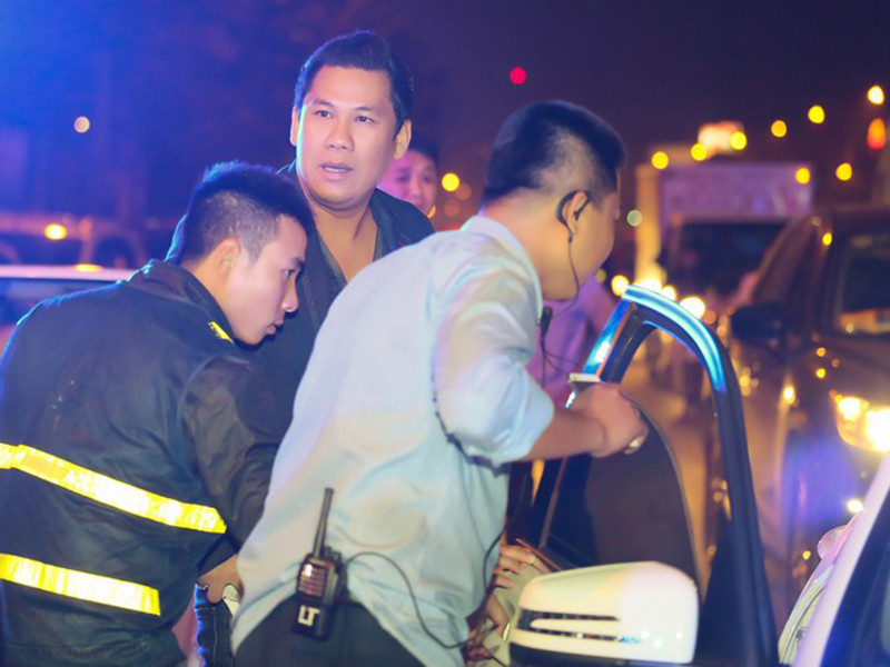 Đức Huy luôn ủng hộ Lệ Quyên hoạt động nghệ thuật. Ảnh: Zing