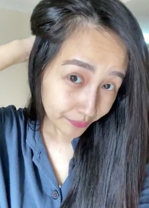 Mai Phương Thúy tự dìm nhan sắc bởi ở một số góc quay, nàng hoa hậu trông khá nhợt nhạt, làn da tối màu và mắt thâm quầng. Ảnh: Zing