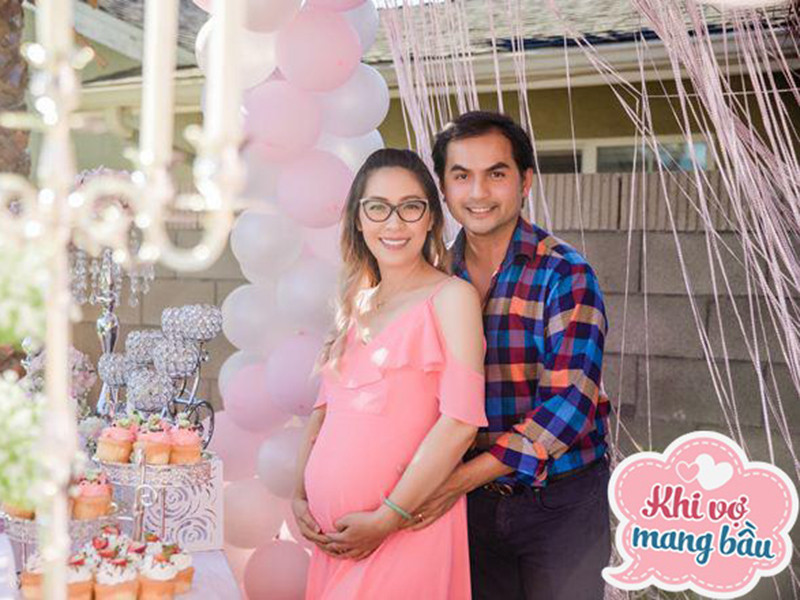 Tháng 7/2020, vợ chồng Đức Tiến chào đón thiên thần nhỏ gia nhập tổ ấm. Ảnh: Thời đại plus