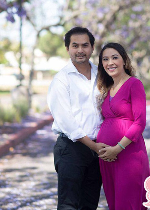 Đức Tiến cho biết, anh suýt bật khóc khi nghe Bình Phương thông báo sắp có con và tự tay chăm vợ suốt hành trình cô mang thai. Ảnh: Thời đại plus