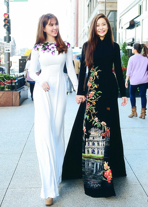 Từ sau cuộc thi Hoa hậu Áo dài Việt Nam tại Mỹ, Hải Dương bắt đầu bước chân vào showbiz. Ảnh: Khám phá