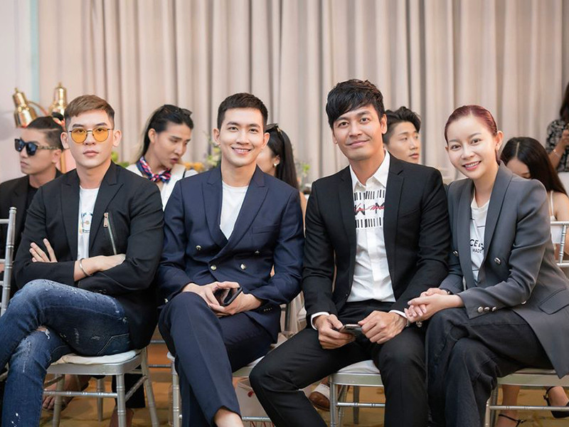 Người đẹp sinh năm 1987 nhanh chóng xây dựng được mối quan hệ thân thiết với nhiều sao Việt.