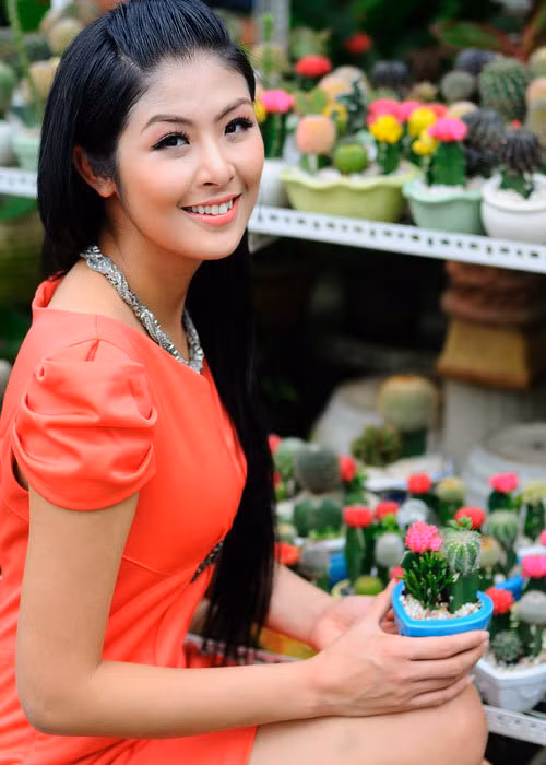 Về phần mình, Ngọc Hân cho biết: "Đó là quyền tự do ngôn luận của mỗi người và tôi tôn trọng điều đó". Ảnh: Gia đình Việt Nam