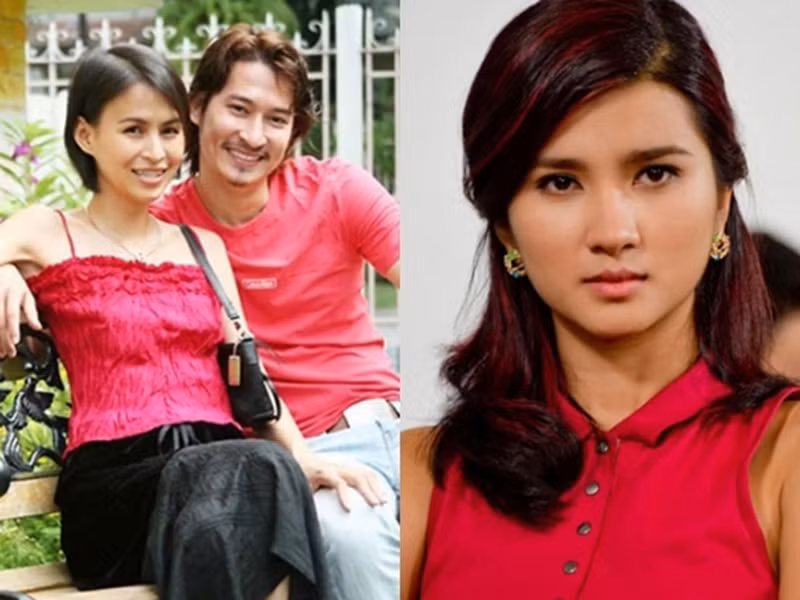 Ồn ào tốn nhiều giấy mực báo chí của Lương Hoàng Anh là lời tố Kim Tuyến là người thứ ba chen vào mối quan hệ của cô với Huy Khánh. Ảnh: Dân Việt