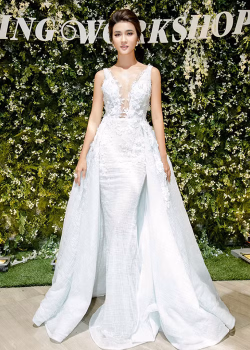 Kim Tuyến và Huy Khánh luôn tỏ ra bình thản trước những lần bị Lương Hoàng Anh lôi lại chuyện cũ. Ảnh: Gia đình Việt Nam