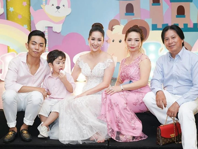 Trước đây, Khánh Thi chưa được lòng gia đình chồng. Ảnh: Vietnamnet