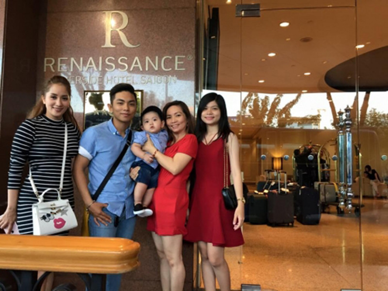 Khánh Thi từng chia sẻ rằng, mẹ chồng của cô rất yêu thương con dâu. Ảnh: Người đưa tin