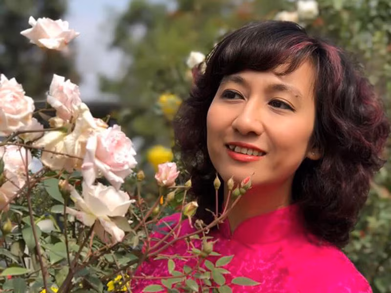 Sau khi rời VTV, BTV Vân Anh ở nhà nội trợ và dành thời gian rảnh rỗi để đi du lịch.