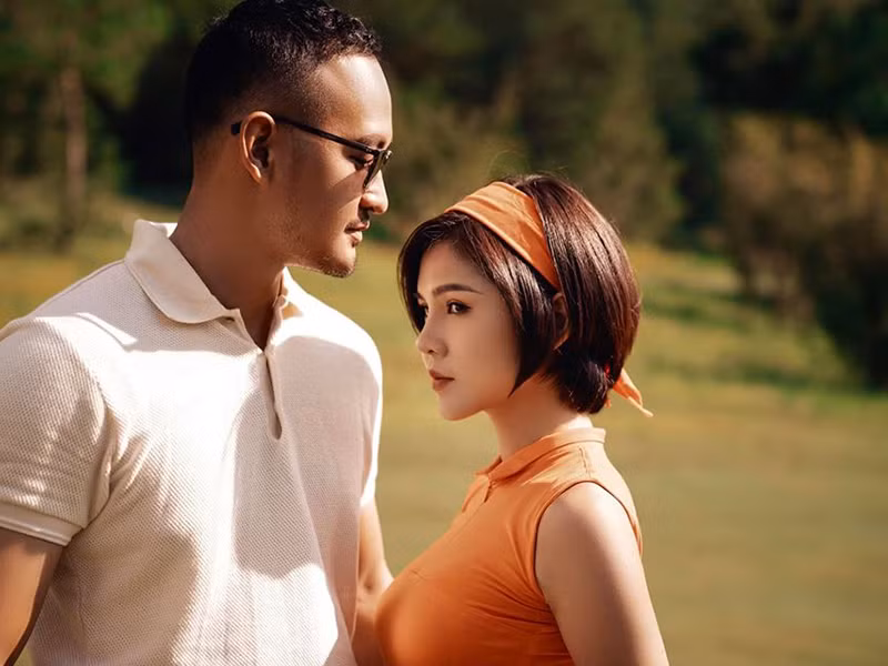 Bạn trai của Thu Hoài từng du học ở Mỹ, hiện là giám đốc điều hành một học viện golf lớn ở Hà Nội.