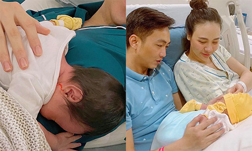 Dam Thu Trang khoe khoanh khac dang yeu cua con gai