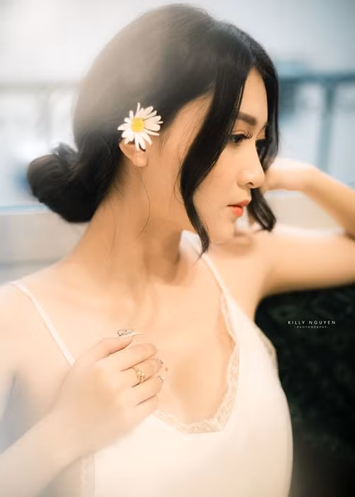 Anh Thư rất đam mê diễn xuất.