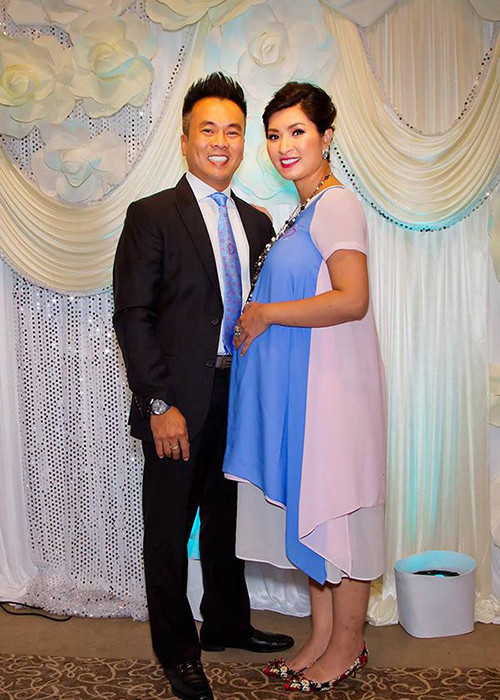 Năm 2015, Hồng Nhung kết hôn với doanh nhân Minh Quân. Ảnh: Gia đình xã hội