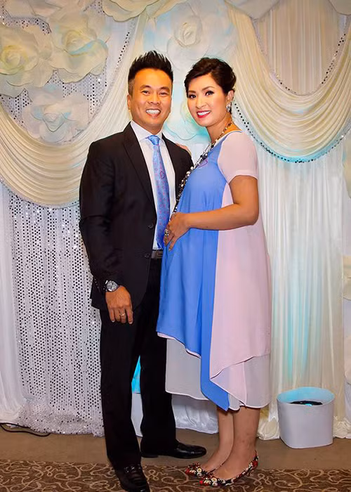 Năm 2015, Hồng Nhung kết hôn với doanh nhân Minh Quân. Ảnh: Gia đình xã hội