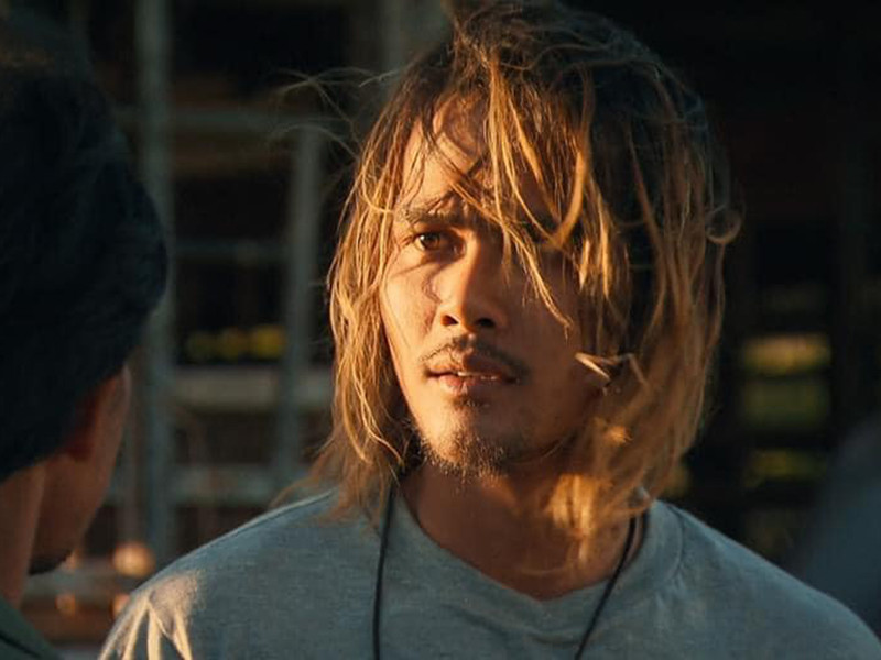 Hữu Thanh Tùng nhận được sự chú ý của nhiều khán giả khi góp mặt trong bộ phim "Cát đỏ".