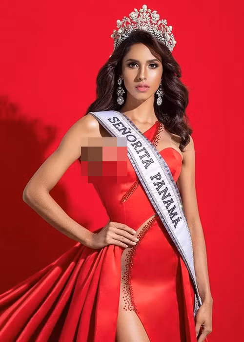 Carmen Jaramillo được đề cử bởi vì cuộc thi Hoa hậu Hoàn vũ Panama năm nay bị hoãn do dịch bệnh COVID-19. Ảnh: Zing