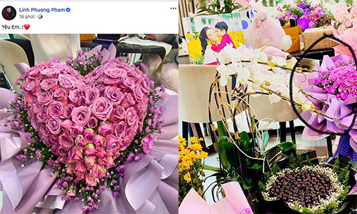 Đáng chú ý, TiTi vướng nghi vấn "tỏ tình" với Nhật Kim Anh khi khoe bó hoa được cho là tặng nữ diễn viên kèm lời bày tỏ tình cảm: "Yêu em".