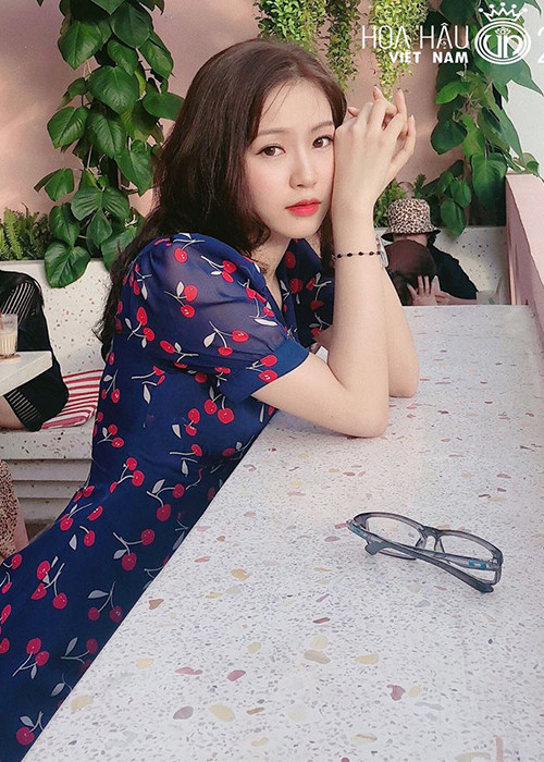 Minh Anh chia sẻ điều khiến cô tự tin nhất khi đến với Hoa hậu Việt Nam 2020 là khả năng làm gì cũng sẽ cố gắng làm hết mình.