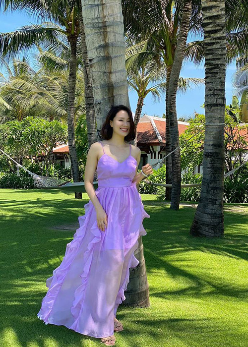 Nữ diễn viên hiện tại có tổ ấm vô cùng hạnh phúc.