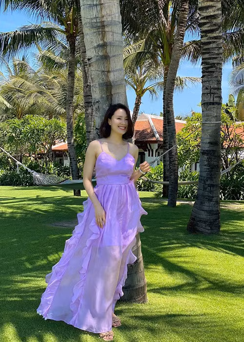 Nữ diễn viên hiện tại có tổ ấm vô cùng hạnh phúc.