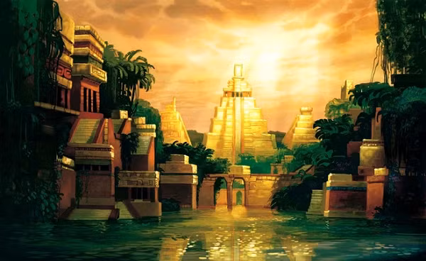 Byrd còn phát hiện một khu căn cứ để đĩa bay với quy mô lớn và những loài động thực vật đã bị tuyêt chủng trên mặt đất. Những người bí ẩn nói với ông rằng thế giới dưới lòng đất này có tên gọi là “Ariane”. Họ có trình độ công nghệ vô cùng cao, vượt rất xa con người trên mặt đất.