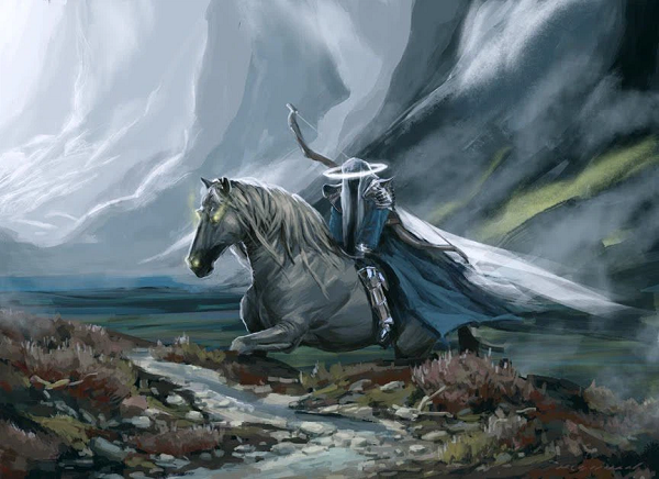 Trong bộ tứ kỵ sĩ Khải huyền, đầu tiên phải nhắc tới Kỵ sĩ Trắng – The White Horsemen: Hình ảnh con ngựa trắng đầu tiên và gã kỵ sĩ mang cung, đeo mão miện được giải nghĩa biểu tượng cho sự Chinh phạt, những vua chúa tham vọng.