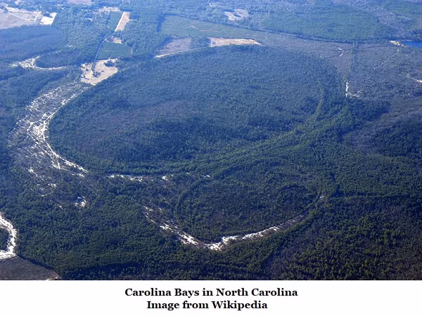 Điều này cũng dập tan thuyết âm mưu của những người tin vào UFO, và cho rằng Vịnh Carolina là "bãi phóng" của người ngoài hành tinh từ trước khi con người biết đến.