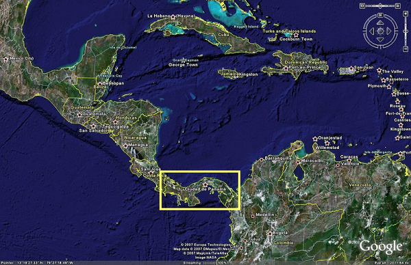 Khe hở này có thể bắt nguồn từ một đứt gãy có sẵn của mảng Cocos, hoặc mới được tạo thành trong quá trình nó bị bóp méo khi chui xuống lòng đất.