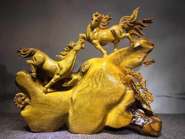 Theo các chuyên gia thì khối gỗ này thuộc số gỗ được dùng để xây Tử Cấm Thành vào thời nhà Minh. Bởi thời đó, các dầm và cột của Tử Cấm Thành đều được làm bằng gỗ này. Trên đường chuyển từ Tứ Xuyên đến Bắc Kinh vô tình bị trôi dạt tới huyện Gia Ngư và nằm dưới sông từ đó tới giờ.