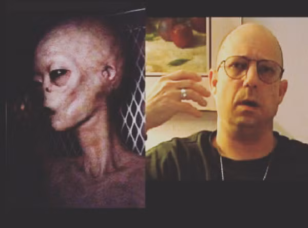 Ở đây ông đã nghe thấy việc quân đội sở hữu những con tàu và các sinh vật ngoài hành tinh. Tại một phòng ban, có các thông tin về những sinh vật gọi là Orion đến từ chòm sao Z Reticuli. Trong một bản sao tài liệu của cựu Tổng thống Dwight D. Eisenhower, các sinh vật này được gọi là P-50, cũng gọi là Orion.