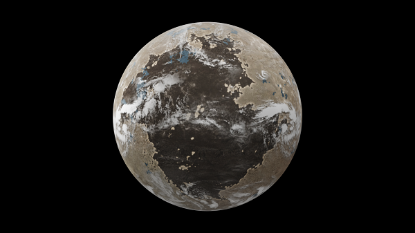 Hai ngôi sao quay gần nhau đến nỗi ban đầu bị lầm tưởng là một. b Centauri b có khối lượng gấp 10,9 lần khối lượng của Sao Mộc, tức 3.466 lần Trái Đất.