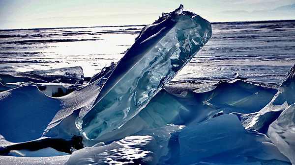 Thế nhưng bề mặt đóng băng của hồ Baikal cực kỳ lạnh giá. Nhiệt độ xuống đến cực điểm âm 69℃, bão tuyết dữ dội ầm ầm, như muốn đóng băng đến tận xương tủy, ở nơi này dù mặc áo da Gấu hay da Hải Cẩu cũng vô dụng, cái lạnh cực độ chỉ khiến da Gấu nổi lên như một lớp mặt nạ băng trên cơ thể mà thôi.