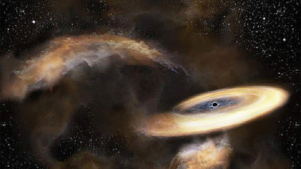 Sau vụ nổ, vật chất bị văng ra ngoài để lại lõi sao. Nếu như một ngôi sao "còn sống", phản ứng tổng hợp hạt nhân sẽ tạo ra một lực đẩy nhằm cân bằng với lực hút từ khối lượng của ngôi sao. Nhưng khi ngôi sao "chết", không còn lực nào chống lại lực hút đó nữa nên lõi sao bắt đầu sụp đổ.