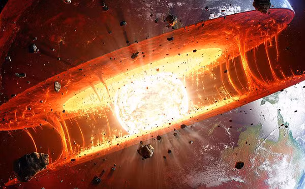 Sự kiện kéo theo việc gió Mặt Trời dễ xuyên qua từ quyển, phá hủy tầng ozone, và có thể góp phần vào sự biến mất của loài người cổ đại Neanderthals ở châu Âu, mà cho đến nay vẫn còn là bí ẩn.