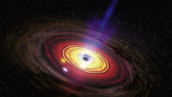 Lỗ đen Sagittarius A* là dạng lỗ đen siêu khối, còn được giới thiên văn gọi là "lỗ đen quái vật", nặng bằng 4 triệu lần Mặt Trời và được cho là đang say ngủ suốt nhiều năm nay.