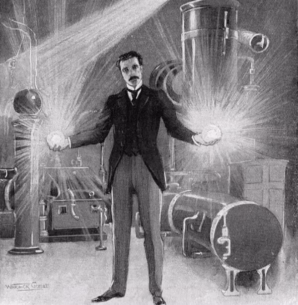 Pleiadeans đã chia sẻ cho Tesla các công nghệ dẫn đến phát minh của ông về dòng điện xoay chiều – khởi nguồn của hàng chục thiết bị điện tử phổ biến hiện nay, hàng trăm công cụ được sử dụng trong công nghệ hàng không vũ trụ và điện từ, cùng hàng trăm bằng sáng chế.