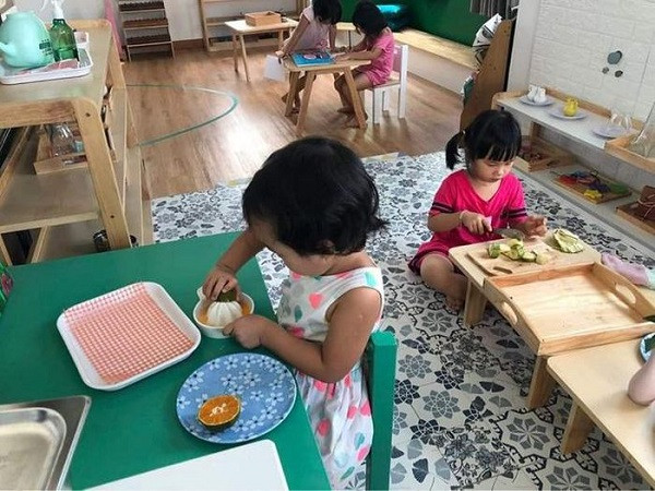 TP HCM: Tre mam non den truong tren tinh than tu nguyen tu thang 2