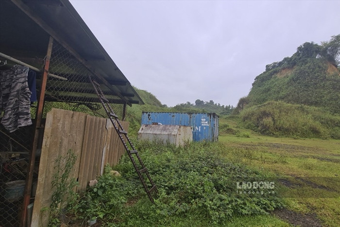 Khu đất hiện không có bất kỳ máy móc nào. (Ảnh: Lao Động).