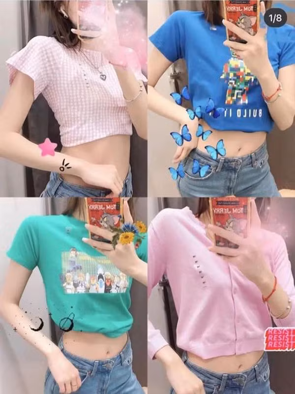 Nguyên nhân bởi nhiều chị em ở tuổi trưởng thành “đu trend”, mặc thử quần áo trẻ em ở các trung tâm thương mại khiến chúng bị hỏng, biến dạng. Nhiều dân mạng không ngại gọi hành vi này là “thiếu đạo đức”.