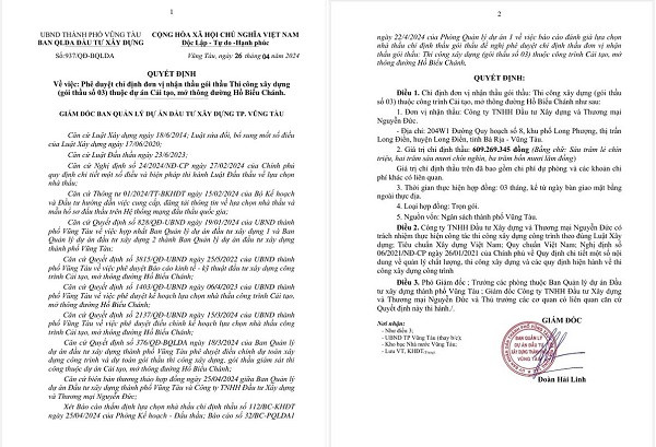 Cty Châu Thành có trúng gói xây lắp tại Phường 12, TP. Vũng Tàu? - Hình 5 Cty Chau Thanh co trung goi xay lap tai Phuong 12, TP. Vung Tau?-Hinh-5