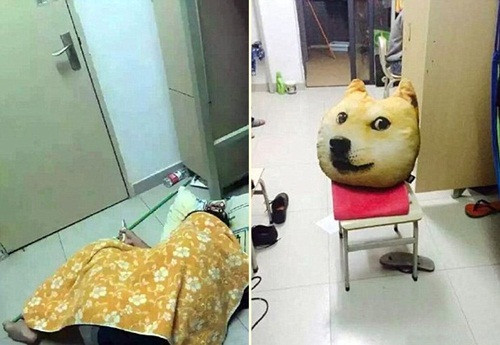 Cuoi vo bung voi nhung cach chong trom cua sinh vien